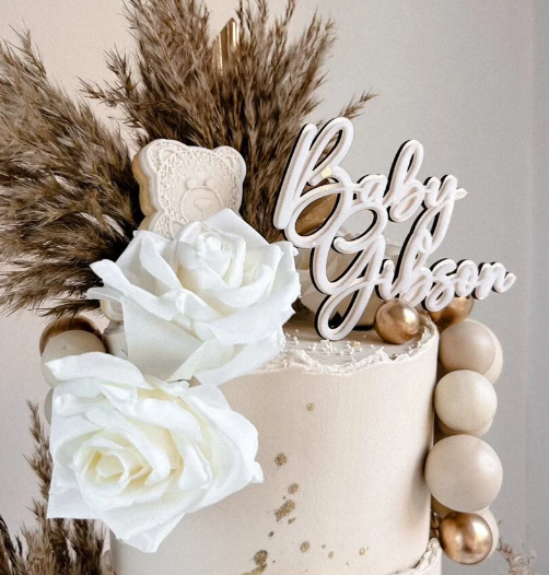 Cake Topper (Double Layer)