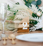 Art Deco Acrylic Table Numbers