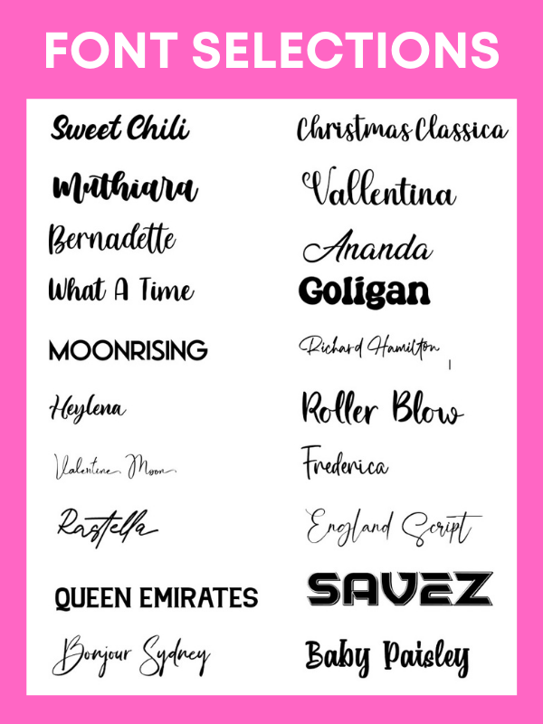 Name Place Cards